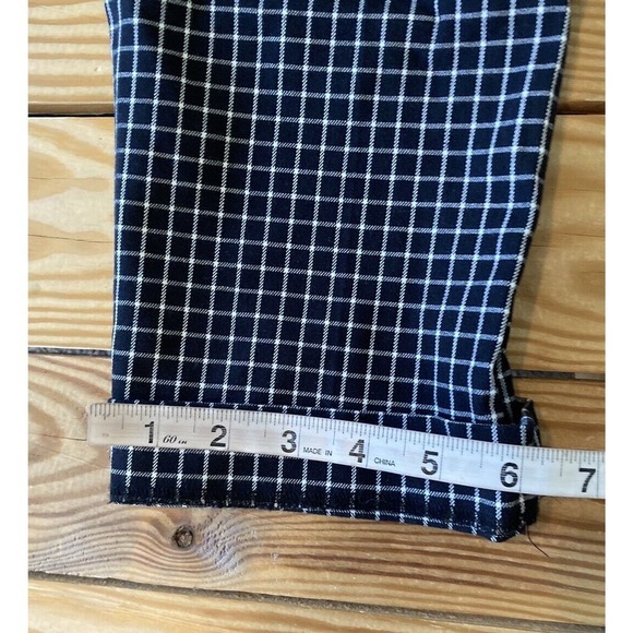 Loft Julie Check Dress Pants Size 10 Women’s Black - Picture 7 of 8